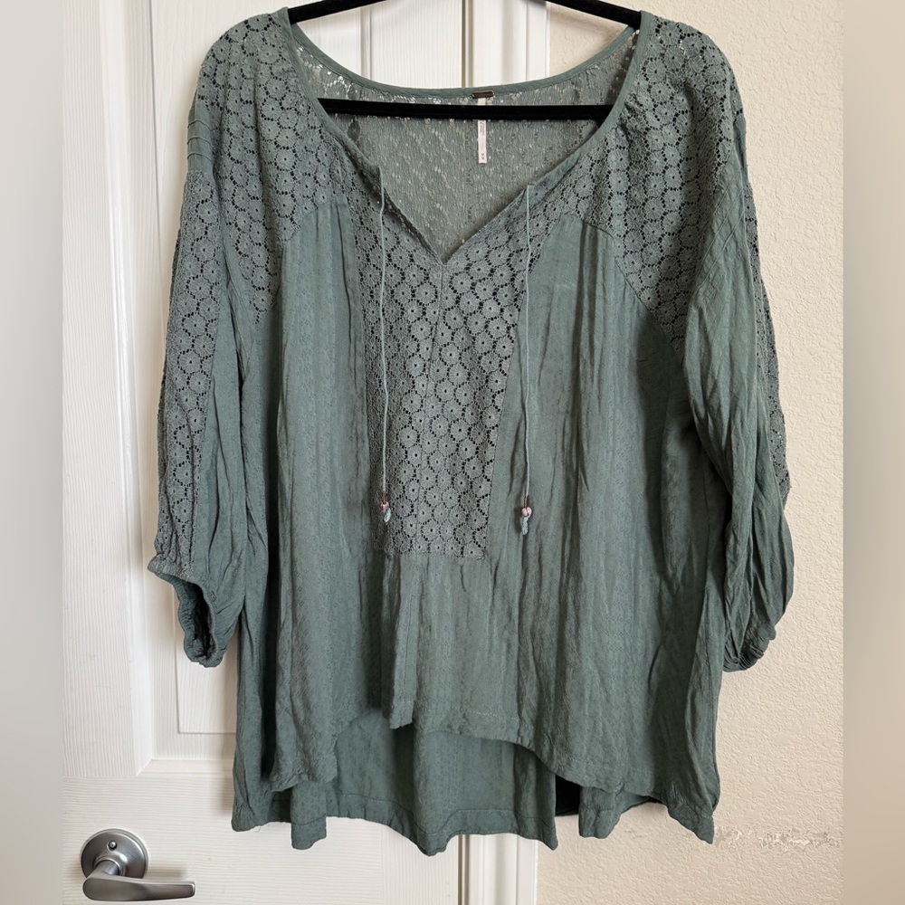 Free People Peasant Blouse